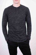 Long sleeves Henley shirt by Generation XYZ featuring a casual design with a buttoned neckline and soft fabric.