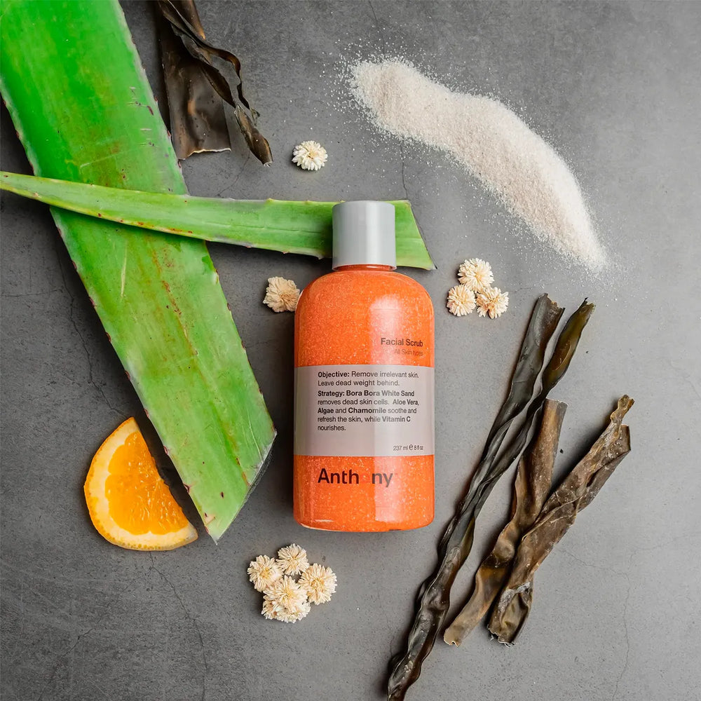 CITYBOYZ★USA Anthony men's skincare starter kit featuring facial scrub and grooming essentials for healthy skin.