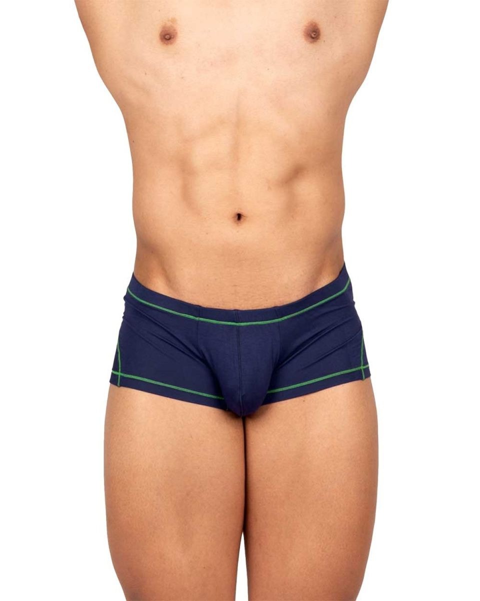 Blue CityBOYZ★USA Private Structure Prime Elysian Hipster trunk underwear with a comfortable fit and stylish design.