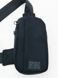 CityBOYZ USA FK Sport crossbody bag with adjustable strap, compact design, and multiple compartments for everyday use.