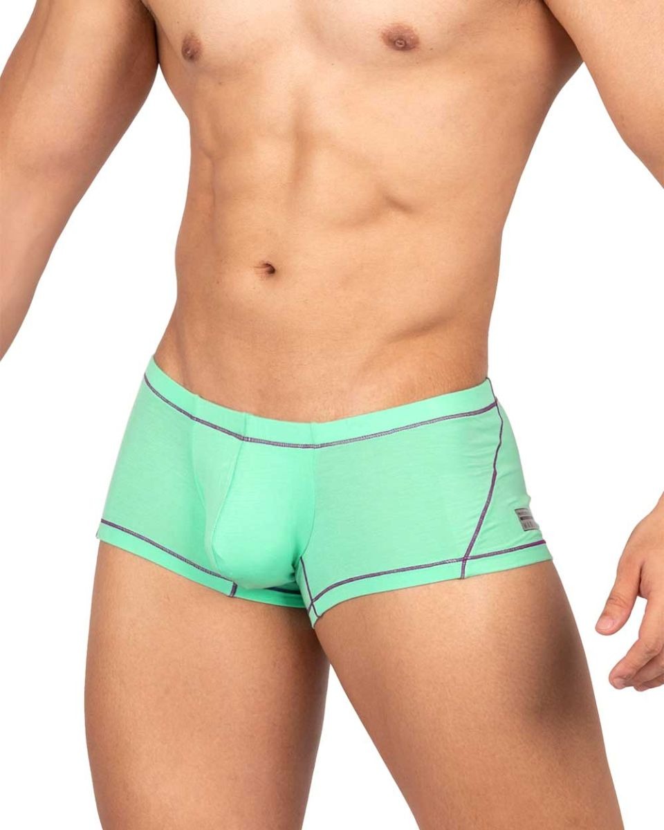 Private Structure Prime Elysian Hipster trunk by CITYBOYZ★USA in cyan, featuring a sleek design and comfortable fit.