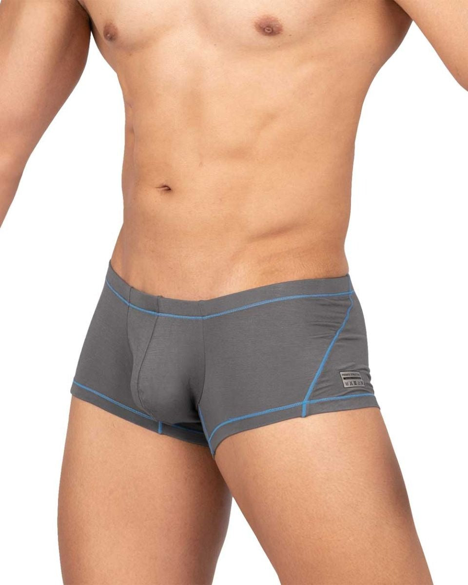 Gray CITYBOYZ★USA Private Structure Prime Elysian hipster trunk with a comfortable fit and stylish design.