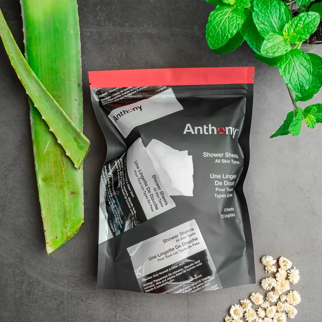 Anthony Shower Sheets - Best Body Wipes for Men