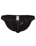 Charcoal CITYBOYZ USA Private Structure Prime Eutopia bikini brief with sleek, fitted design and comfortable waistband.