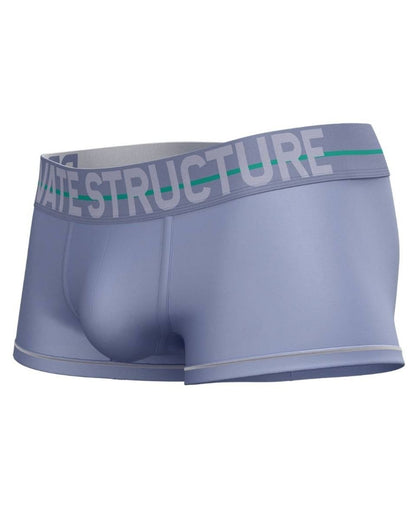 Lilac CITYBOYZ★USA Private Structure Mo Lite mid waist trunk displayed on a model, showcasing the comfortable fit and stylish design.