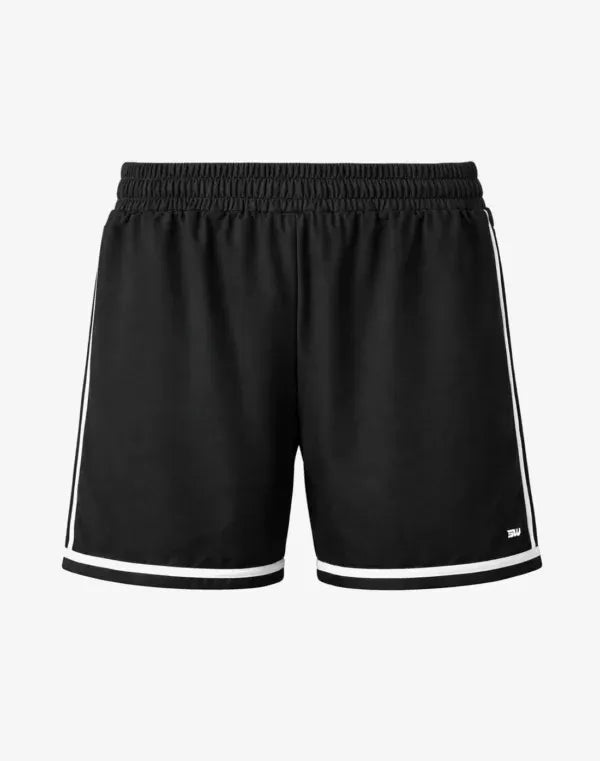 Black Supawear Crux Athletic Shorts by CITYBOYZ★USA, featuring a comfortable fit and athletic design for active wear.