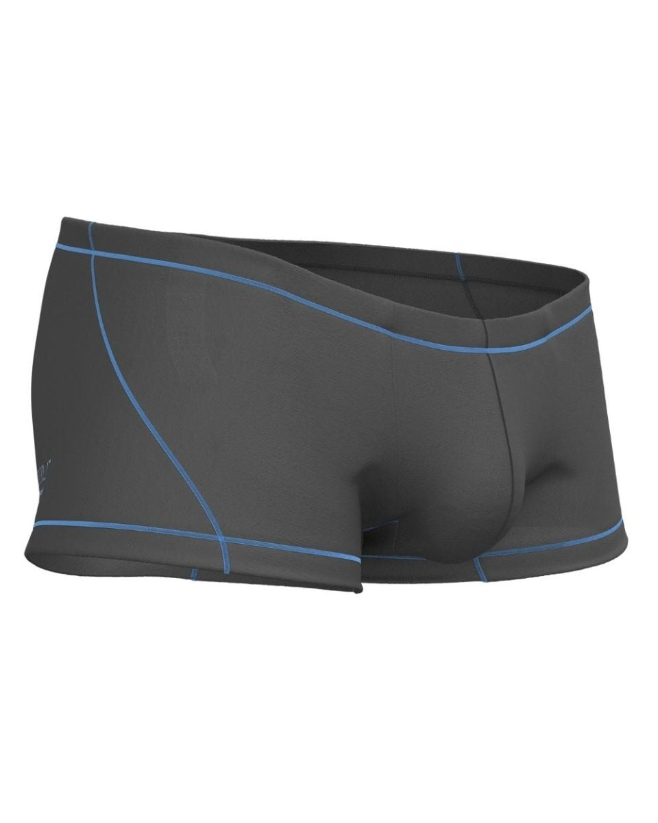 Gray CITYBOYZ★USA Private Structure Prime Elysian hipster trunk with a comfortable, fitted design and stylish waistband.