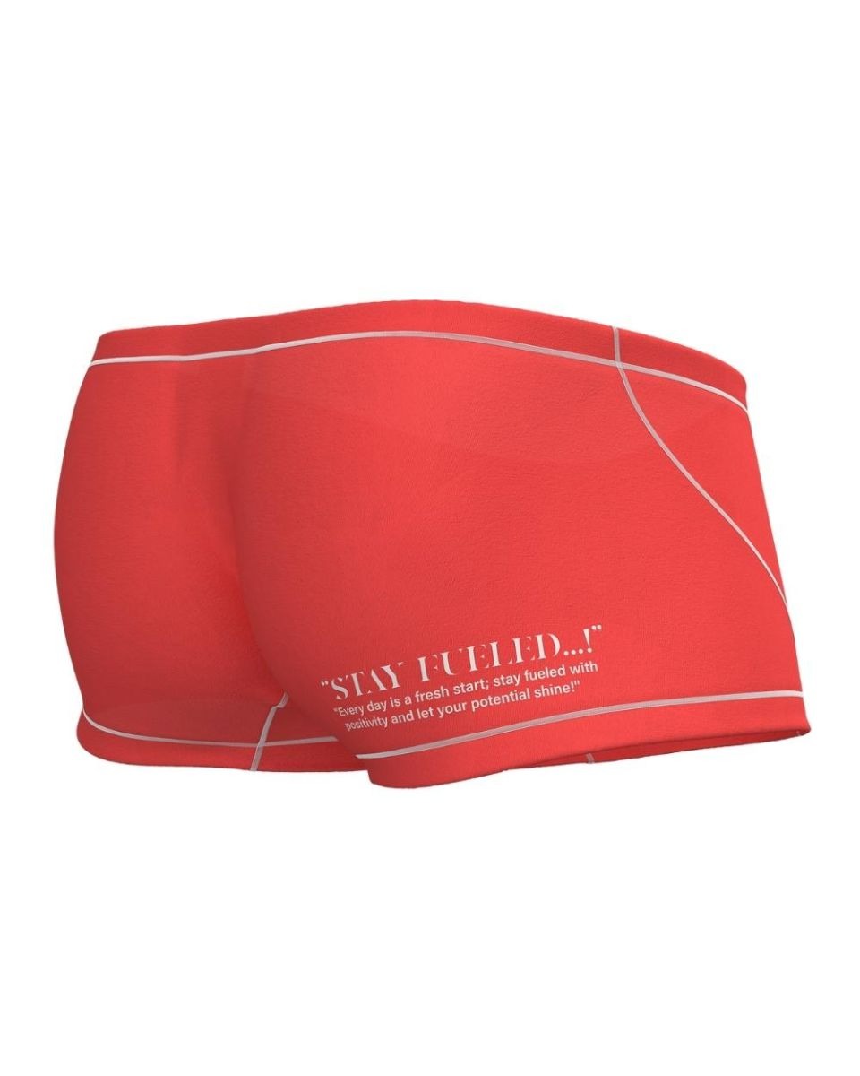 Red Private Structure Prime Elysian Hipster trunk by CITYBOYZ★USA, featuring a comfortable, stylish men's underwear design.