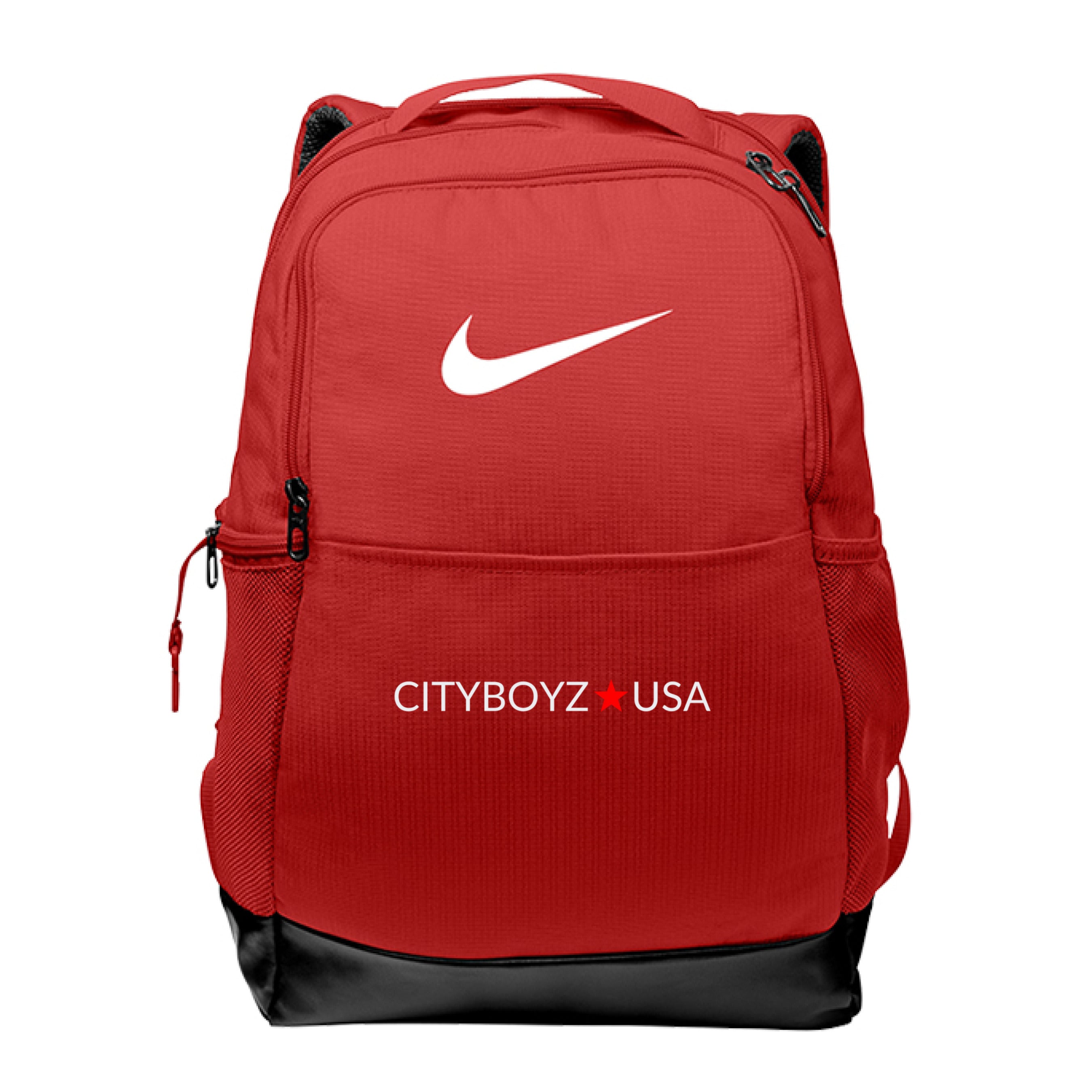 Nike Brasilia Medium Backpack (University Red)