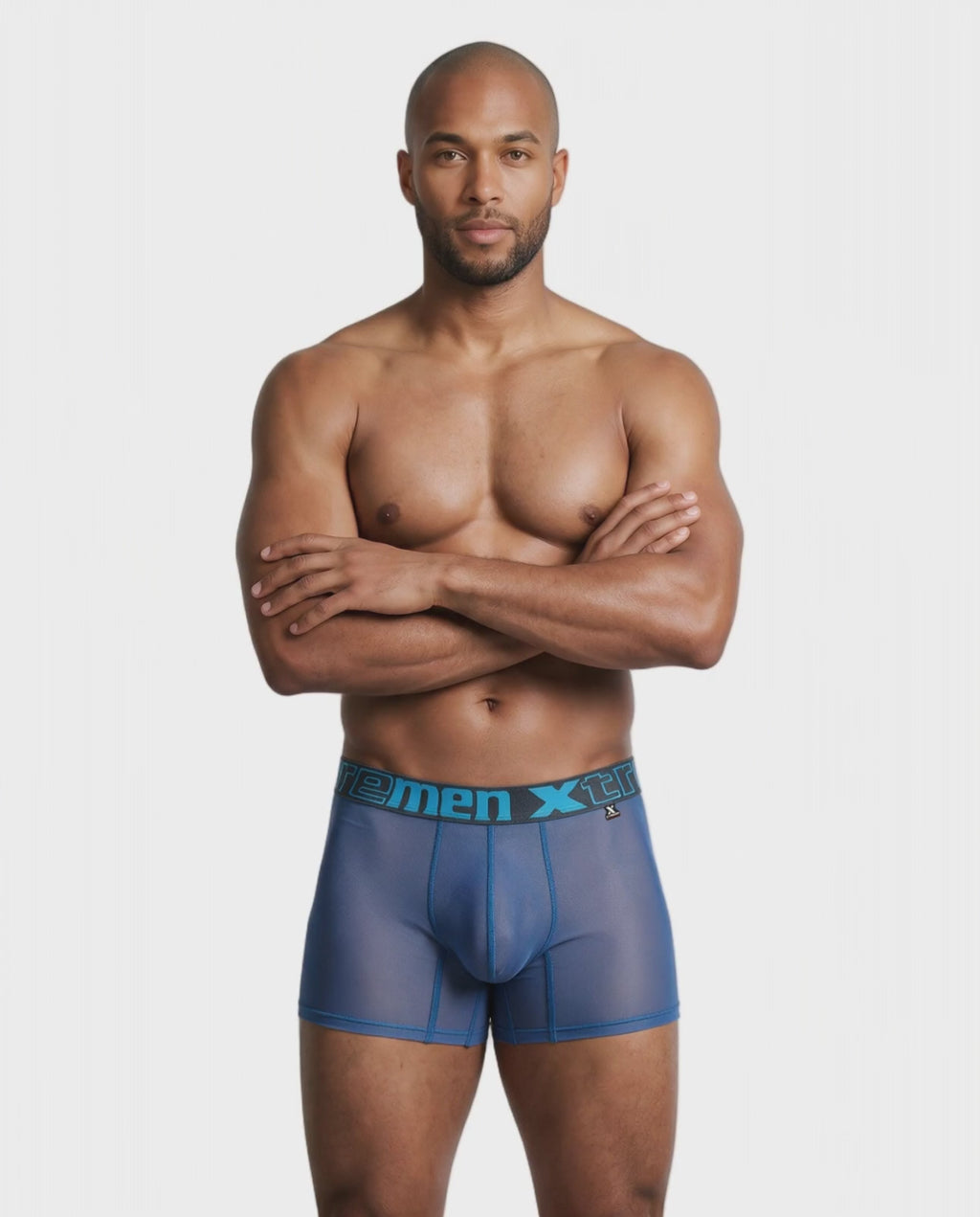 Xtremen Microfiber Mesh Boxer Brief 91277