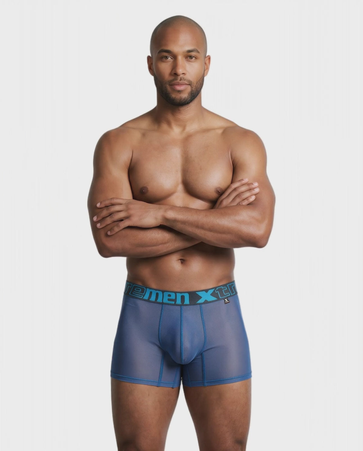Xtremen Microfiber Mesh Boxer Brief 91277