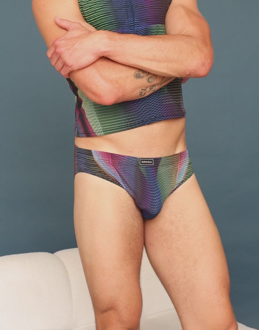 Slip imprimé Pride hybride Supawear
