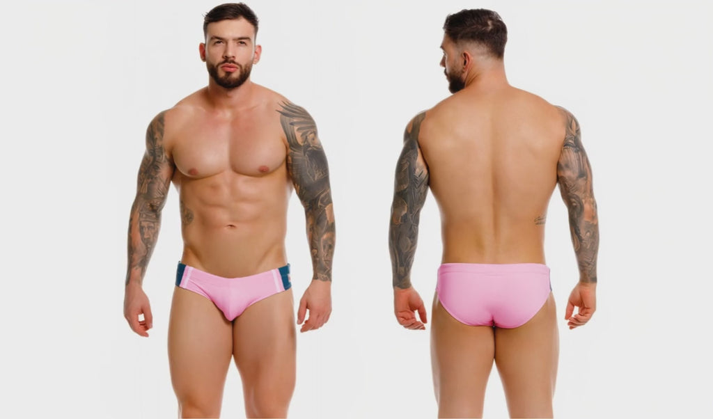 Jor Wind Neon Swim Brief 2384 for Men