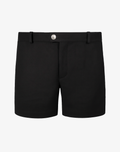 CityBOYZ★USA 2Eros Trinity Shorts in black, casual fit with logo details, perfect for everyday wear.