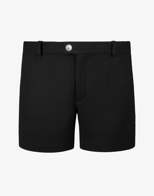 CityBOYZ★USA 2Eros Trinity Shorts in black, casual fit with logo details, perfect for everyday wear.