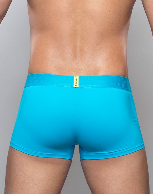 Bright neon Supawear Neon Trunk by CITYBOYZ★USA, featuring vibrant colors and comfortable fit in a close-up view.