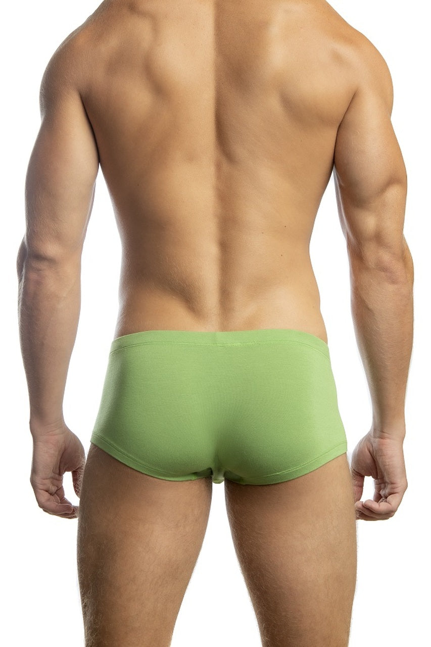 CITYBOYZ★USA Jack Adams Streamlined Modal Bikini Boxer underwear in forest green, showing back view and comfortable fit.