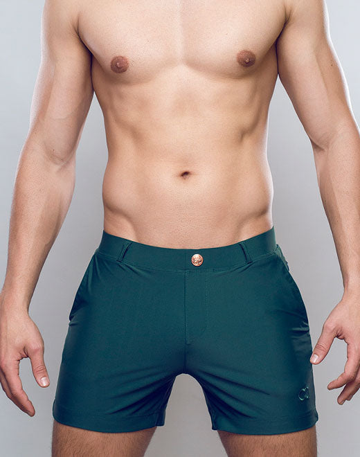 CityBOYZ USA 2Eros Bondi Shorts in gray, casual men's shorts with a comfortable fit and stylish design.