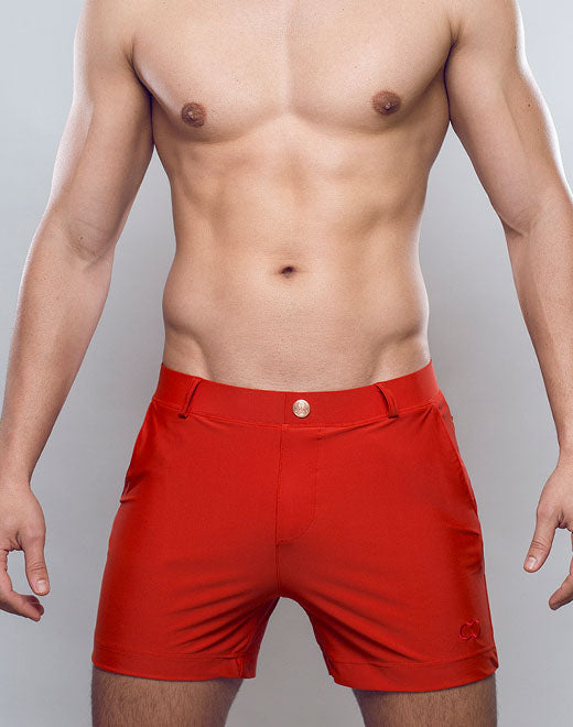 CITYBOYZ★USA 2Eros Bondi Short for men, casual fashion shorts with stylish design and comfortable fit, shown in image S6061RU_F.