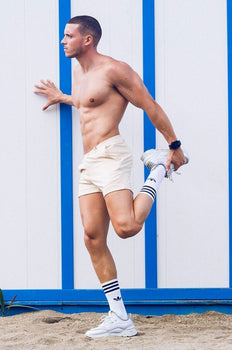 CITYBOYZ★USA 2Eros Bondi Short, casual men's shorts in light fabric with a relaxed fit, displayed on a neutral background.