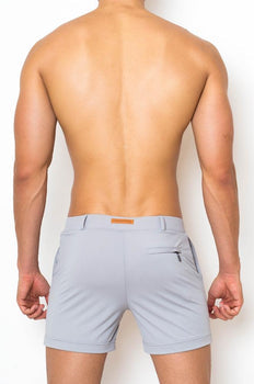 CITYBOYZ★USA 2Eros Bondi Shorts displayed on a model, featuring casual fit and stylish design perfect for warm weather.