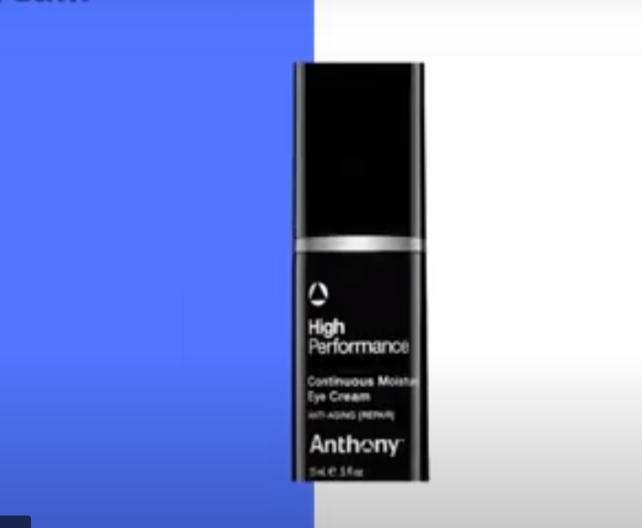 CITYBOYZ★USA Anthony High Performance Continuous Moisture Eye Cream for grooming, shown in a sleek jar with a smooth cream texture.