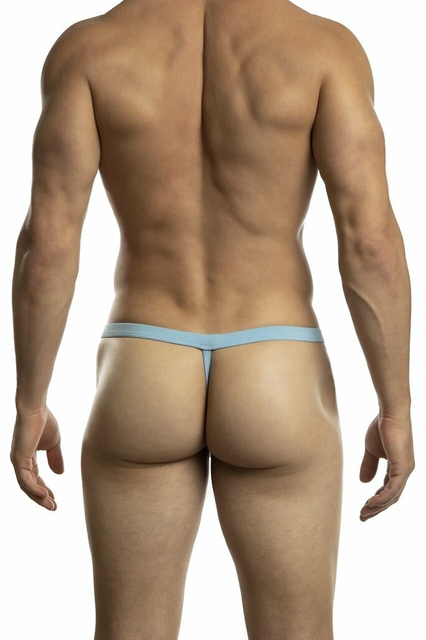 Sky blue Jack Adams Modal String Thong underwear by CITYBOYZ★USA, featuring slim fit and comfortable waistband.